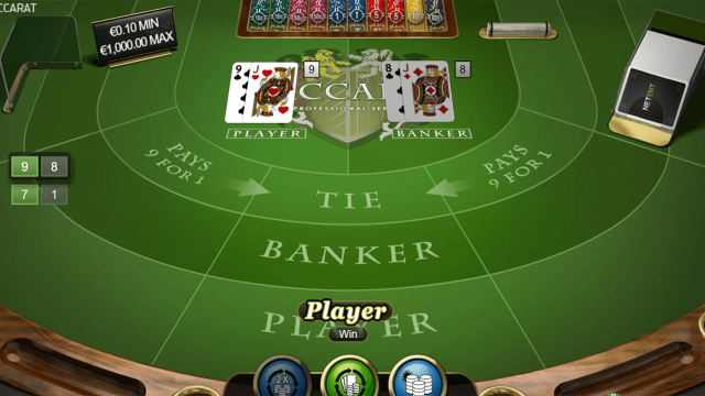 Бонусная игра Baccarat Pro Series Table Game 2