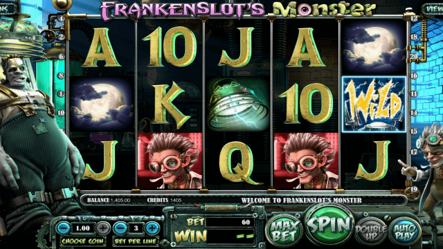 Бонусная игра Frankenslot's Monster 7