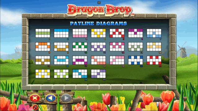 Бонусная игра Dragon Drop 10