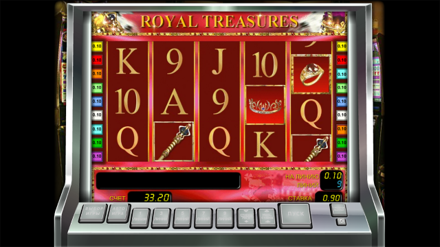 Бонусная игра Royal Treasures 3